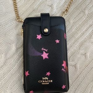 Authentic Coach crossbody phone case
